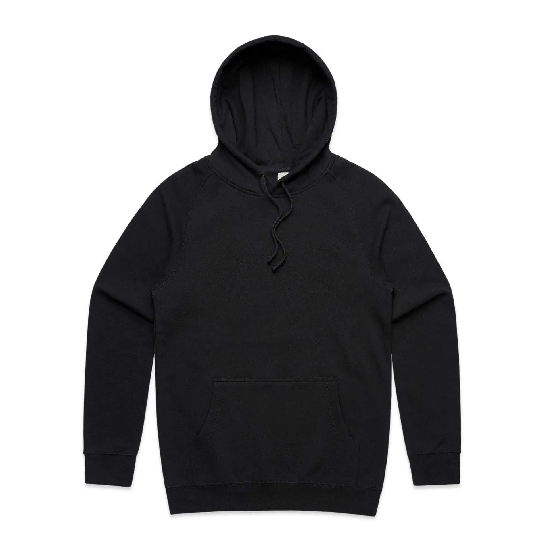 As Colour Men's supply hoodie 5101 (No Print No Sale) Casual Wear As Colour BLACK XSM